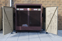 Single Dumpster Corral Model 30-101