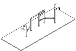 Spray Park Model 2509 plan view