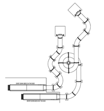 Hillside Slide Plan View Models: 1682 & 1686 plan view