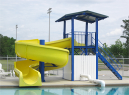 Fiberglass Water Slide Model 1815