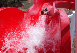 Fiberglass Water Slide Model 1873