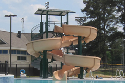 Fiberglass Water Slide Model 1830