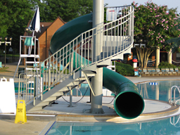 Polyethylene Flume Water Slide Model 1663