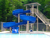 Fiberglass Flume Water Slide Model 1830