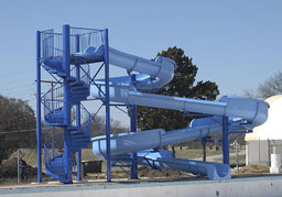 Fiberglass Water Slide Model 1845