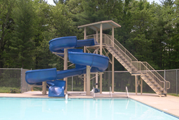 Fiberglass Water Slide Model 1830