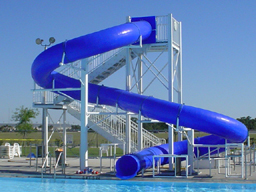 Polyethylene Flume Water Slide Model 1617