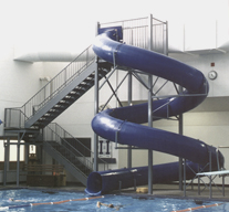 Polyethylene Flume Water Slide Model 1631