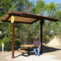 Sentinel Mountain Rain/Shade Shelter Model 98-100