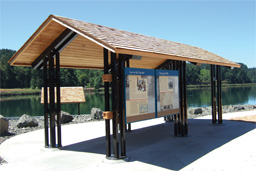 Sentinel Mountain Kiosk Shelter Model 98-92