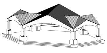 Siskiyou Mountain Pavilion Series Model 98-S66029-6T